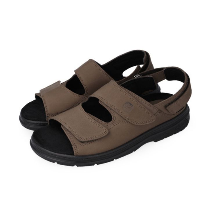 Klaveness 0837 Nubuck Naturform Sandal Brown Unisex - Bild 2