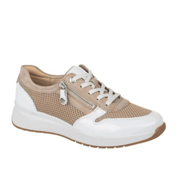 Fidelio Hallux Multi Stretch D-Halbschuh Bianco/Sabbia Women