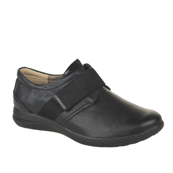 Fidelio Hallux Hi-Energy H+J Black Shoe Women