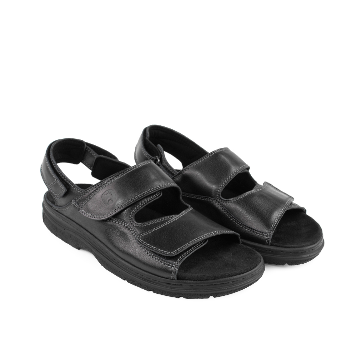 Klaveness 0837 Naturform Sandal Black Unisex - Bild 4