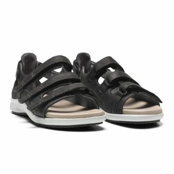 New Feet Sandal With Heel Cap Black Women - Bild 2