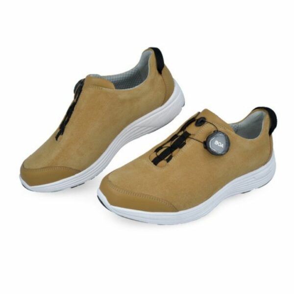 Klaveness Frida Shoe Velour BOA Camel Women - Bild 6