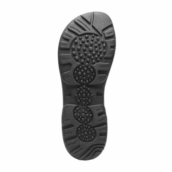 New Feet Boot Nubuck Lace & Zipper Black Men - Bild 3