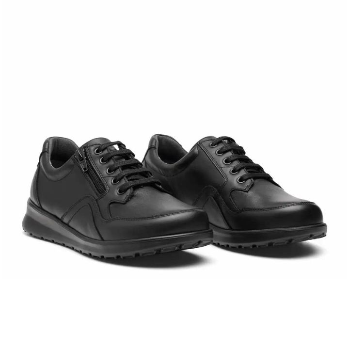 New Feet Lace & Zipper Black Women - Bild 2