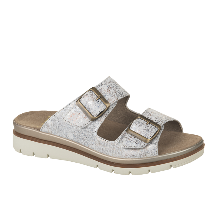 Fidelio D-Pantoffel G½ Bianco Hermana Women