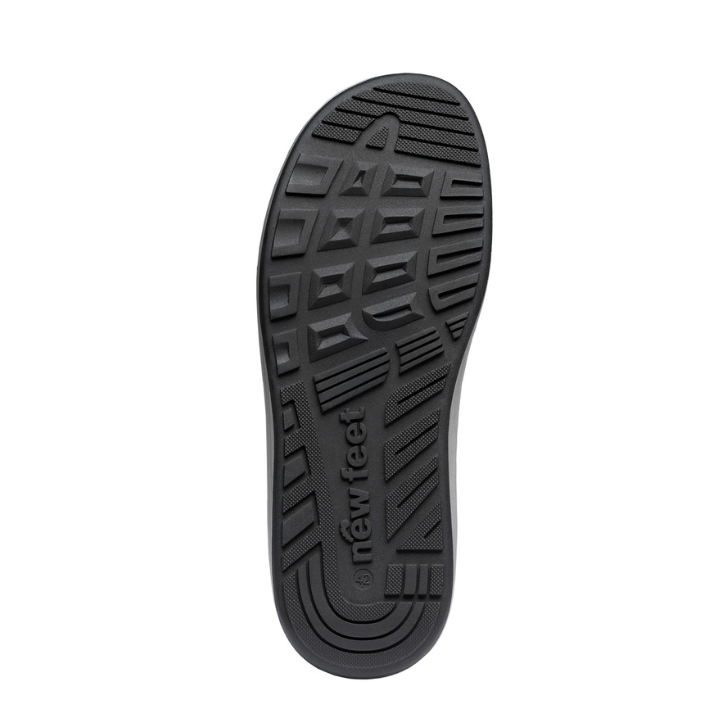 New Feet Boot 2 Zippers Black Men - Bild 3