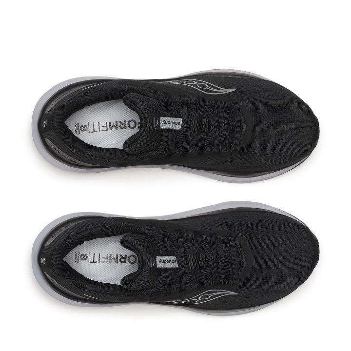 Saucony Echelon 10 X-Wide Black/Silver Men - Bild 5