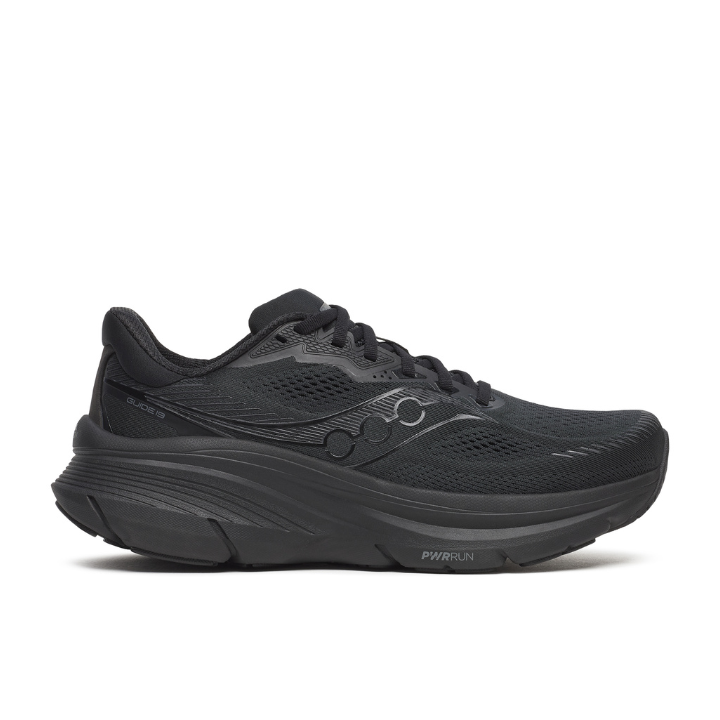 Saucony Guide 19 Wide Triple Black Women