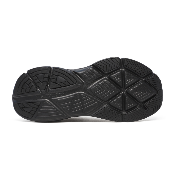 Saucony Guide Metro Leather X-Wide Tripple Black Women - Bild 6