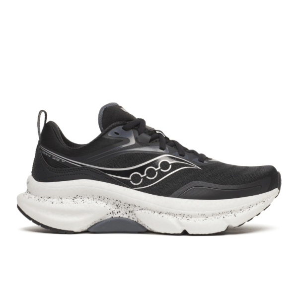 Saucony Omni 23 ST Wide Black/Silver Men