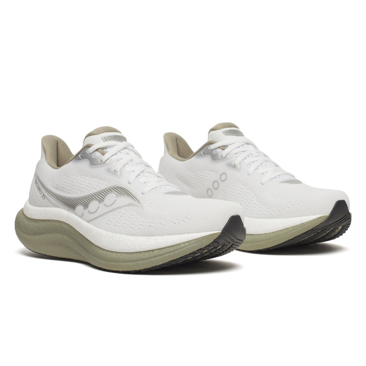 Saucony Triumph 23 Medium White/Laurel Men - Bild 2