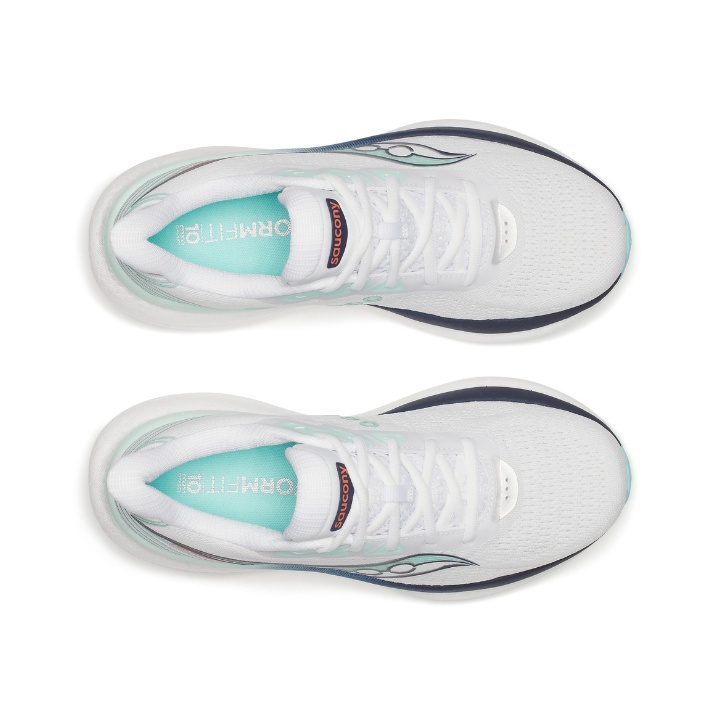 Saucony Triumph 23 Medium White/Navy Women - Bild 6