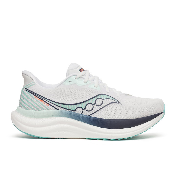 Saucony Triumph 23 Medium White/Navy Women