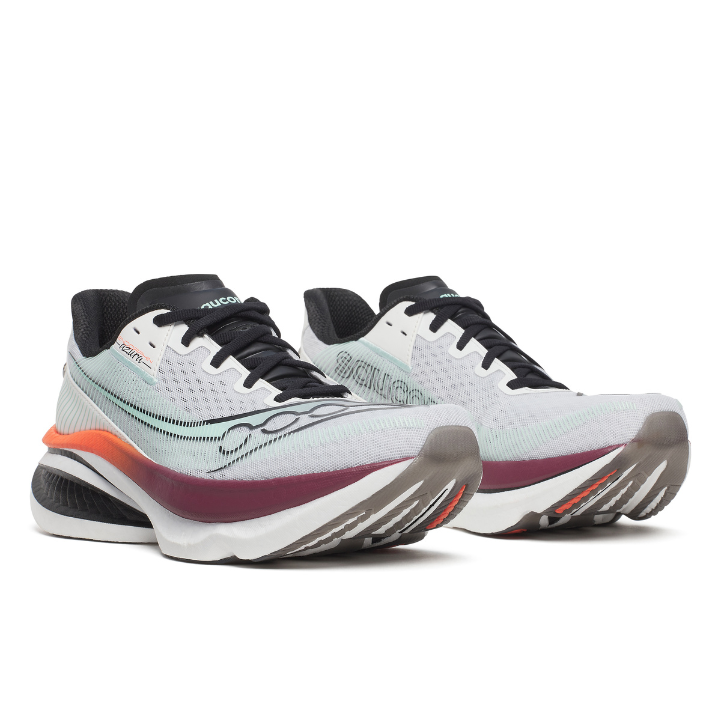 Saucony Endorphin Azura Medium White/Crimson Men - Bild 2