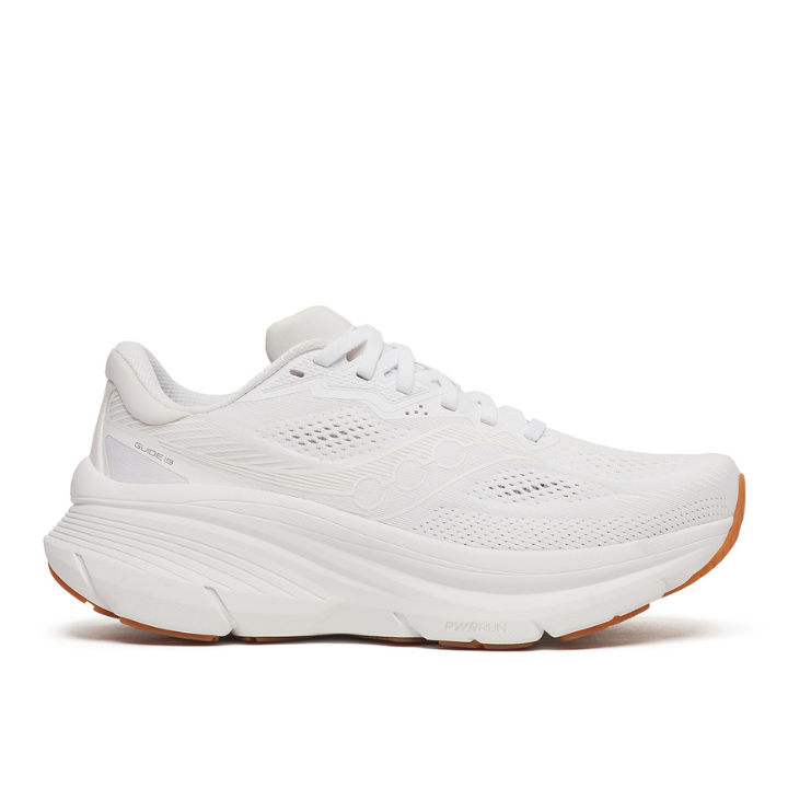 Saucony Guide 19 Medium White/Gum Women