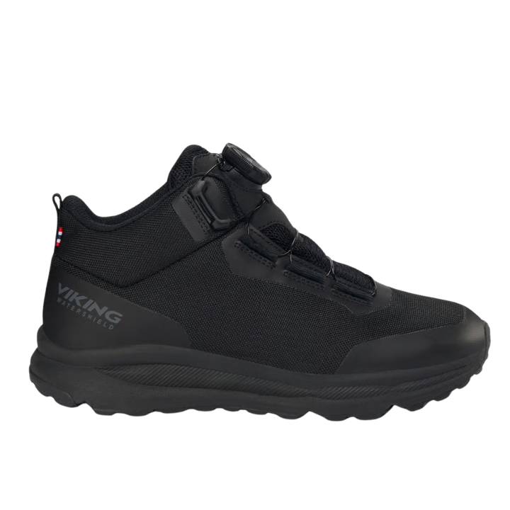 Viking Stride Mid Fleece BOA WP Black Women